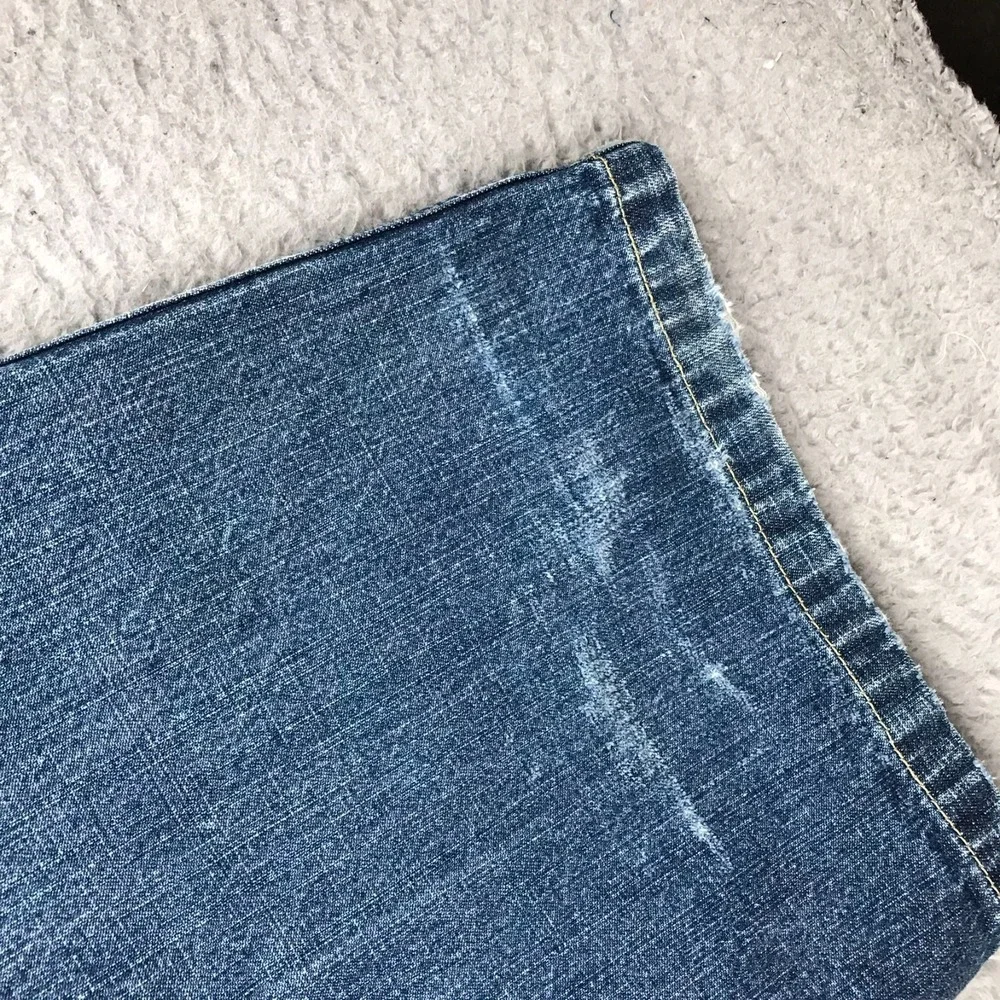 Vtg Southpole Jeans Mens 40 (39x32) Baggy Patches Distressed Y2K Hip Hop Skater